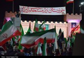 اجتماع پرشور مردم اهواز