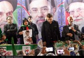 وداع با پیکر 2 شهید حملات آمریکایی صهیونی در بوشهر