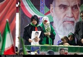 وداع با پیکر 2 شهید حملات آمریکایی صهیونی در بوشهر