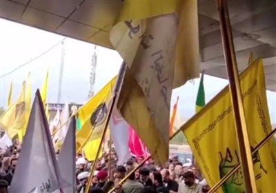 شعارهای مردم عراق علیه آمریکا و آل سعود