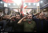 وداع مردم قم با پیکر شهید سپهبد موسوی