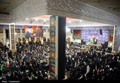 وداع مردم قم با پیکر شهید سپهبد موسوی