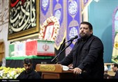 وداع مردم قم با پیکر شهید سپهبد موسوی