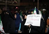 وداع باشکوه مردم کرمان با شهدای اقتدار در میدان کوثر