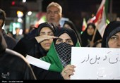 وداع باشکوه مردم کرمان با شهدای اقتدار در میدان کوثر