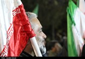 وداع باشکوه مردم کرمان با شهدای اقتدار در میدان کوثر