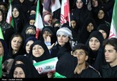 وداع باشکوه مردم کرمان با شهدای اقتدار در میدان کوثر