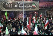 وداع باشکوه مردم کرمان با شهدای اقتدار در میدان کوثر