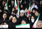 وداع باشکوه مردم کرمان با شهدای اقتدار در میدان کوثر