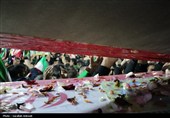 وداع باشکوه مردم کرمان با شهدای اقتدار در میدان کوثر