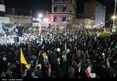 وداع باشکوه مردم کرمان با شهدای اقتدار در میدان کوثر