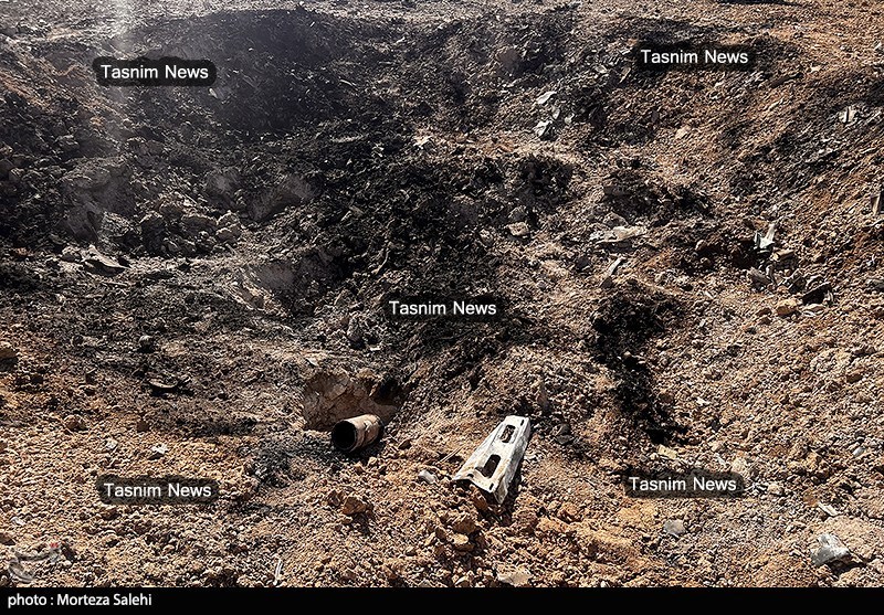 تصاویر اختصاصی تسنیم از انهدام جنگنده  در آسمان مرکزی ایران
