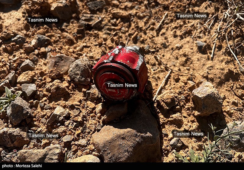 تصاویر اختصاصی تسنیم از انهدام جنگنده  در آسمان مرکزی ایران