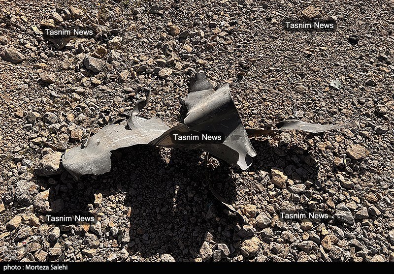 تصاویر اختصاصی تسنیم از انهدام جنگنده  در آسمان مرکزی ایران