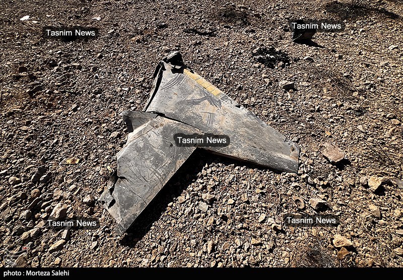 تصاویر اختصاصی تسنیم از انهدام جنگنده  در آسمان مرکزی ایران