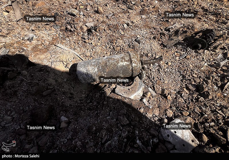 تصاویر اختصاصی تسنیم از انهدام جنگنده  در آسمان مرکزی ایران