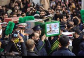 آئین وداع با پیکر مطهر سپهبد شهید عبدالرحیم موسوی