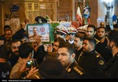 آئین وداع با پیکر مطهر سپهبد شهید عبدالرحیم موسوی