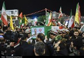 آئین وداع با پیکر مطهر سپهبد شهید عبدالرحیم موسوی