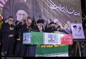 آئین وداع با پیکر مطهر سپهبد شهید عبدالرحیم موسوی