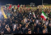 آئین وداع با پیکر مطهر سپهبد شهید عبدالرحیم موسوی