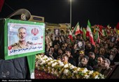 آئین وداع با پیکر مطهر سپهبد شهید عبدالرحیم موسوی