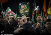 آئین وداع با پیکر مطهر سپهبد شهید عبدالرحیم موسوی