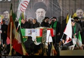 آئین وداع با پیکر مطهر سپهبد شهید عبدالرحیم موسوی