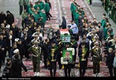 آئین وداع با پیکر مطهر سپهبد شهید عبدالرحیم موسوی