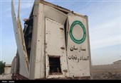 حمله دشمن به انبار امدادی هلال‌احمر در بوشهر