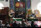 مراسم گرامیداشت شهید علی محمدی در روستای بوئین سلطانیه