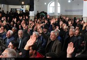 مراسم گرامیداشت شهید علی محمدی در روستای بوئین سلطانیه
