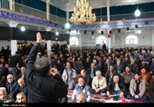مراسم گرامیداشت شهید علی محمدی در روستای بوئین سلطانیه