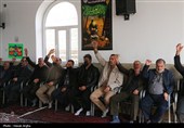 مراسم گرامیداشت شهید علی محمدی در روستای بوئین سلطانیه