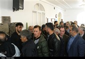 مراسم گرامیداشت شهید علی محمدی در روستای بوئین سلطانیه