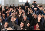 مراسم گرامیداشت شهید علی محمدی در روستای بوئین سلطانیه