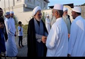 دیدار نماینده ولی فقیه در هرمزگان با خانواده شهید دانش آموز اهل سنت