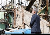بازدید وزیر علوم از آثار حمله هوایی آمریکا و رژیم صهیونیستی به دانشگاه شهید بهشتی