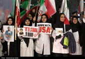 اجتماع کادر سلامت و درمان در محکومیت حمله امریکایی صهیونی به مراکز درمانی و آموزشی- همدان
