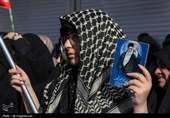 تشییع و تدفین پیکر پاسدار شهید مرتضی وفاپور در گلزار شهدای لارستان