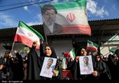 تشییع و تدفین پیکر پاسدار شهید مرتضی وفاپور در گلزار شهدای لارستان