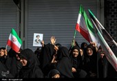 تشییع و تدفین پیکر پاسدار شهید مرتضی وفاپور در گلزار شهدای لارستان