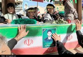 تشییع و تدفین پیکر پاسدار شهید مرتضی وفاپور در گلزار شهدای لارستان