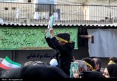 تشییع و تدفین پیکر پاسدار شهید مرتضی وفاپور در گلزار شهدای لارستان