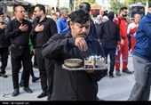 تشییع و تدفین پیکر پاسدار شهید مرتضی وفاپور در گلزار شهدای لارستان