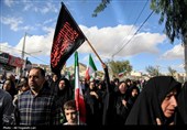 تشییع و تدفین پیکر پاسدار شهید مرتضی وفاپور در گلزار شهدای لارستان