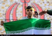 تشییع و تدفین پیکر پاسدار شهید مرتضی وفاپور در گلزار شهدای لارستان