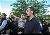 تشییع و تدفین پیکر پاسدار شهید مرتضی وفاپور در گلزار شهدای لارستان