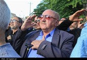 تشییع و تدفین پیکر پاسدار شهید مرتضی وفاپور در گلزار شهدای لارستان