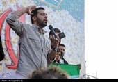 تشییع و تدفین پیکر پاسدار شهید مرتضی وفاپور در گلزار شهدای لارستان